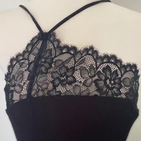 Free People Premonitions Bodycon Lace One-Shoulder - Picture 2 of 8